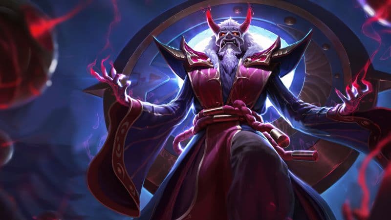 Blood Moon Zilean League of Legends Wallpaper
