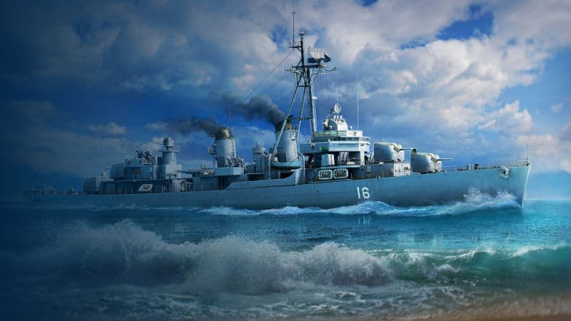 World of Warships: Legends Game poster Wallpaper