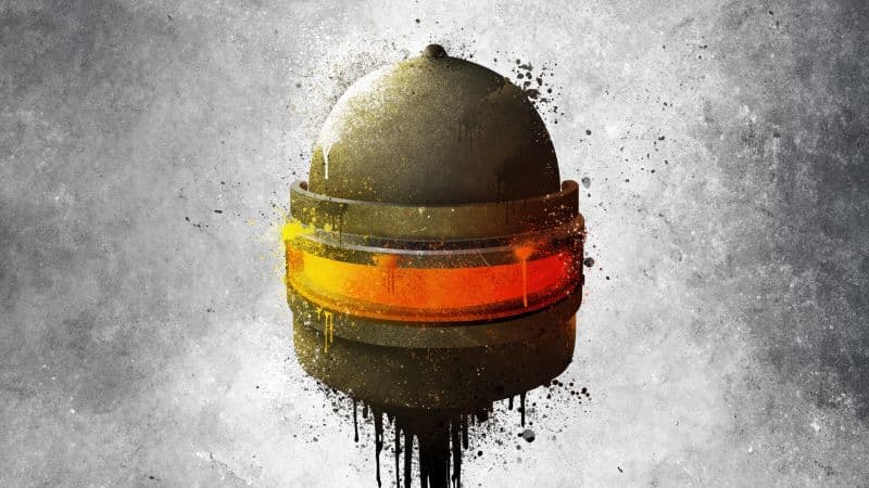 PUBG Level 3 helmet Drippy artwork Wallpaper