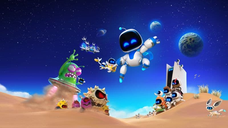 Astro Bot PlayStation 5 Wallpaper