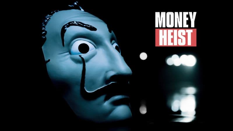Money Heist Dali Mask Wallpaper