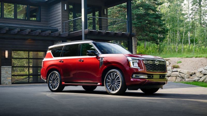 Nissan Armada Platinum Reserve 2025 Wallpaper