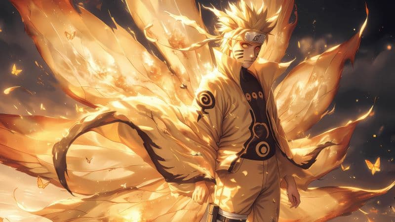 Naruto Uzumaki Kurama Wallpaper