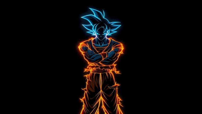 Son Goku AMOLED Wallpaper