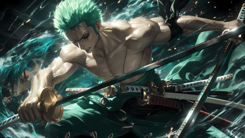Roronoa Zoro Muscular Wallpaper