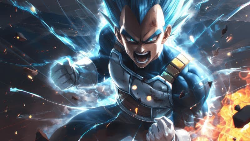 Vegeta Angry Wallpaper