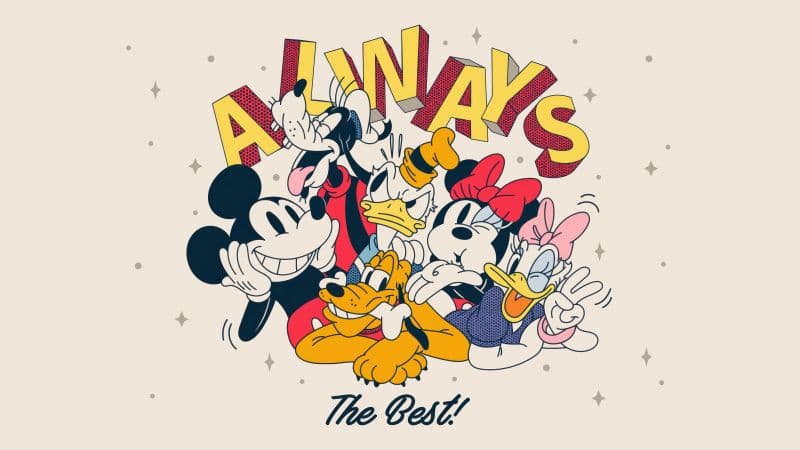 Mickey Mouse Friends Wallpaper