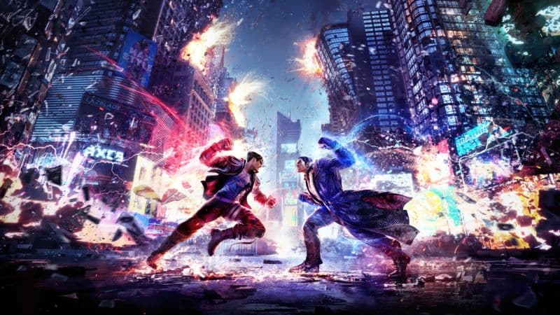Jin Kazama vs Kazuya Mishima Tekken 8 Wallpaper