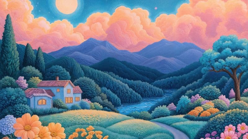 Dreamy Scenery Wallpaper