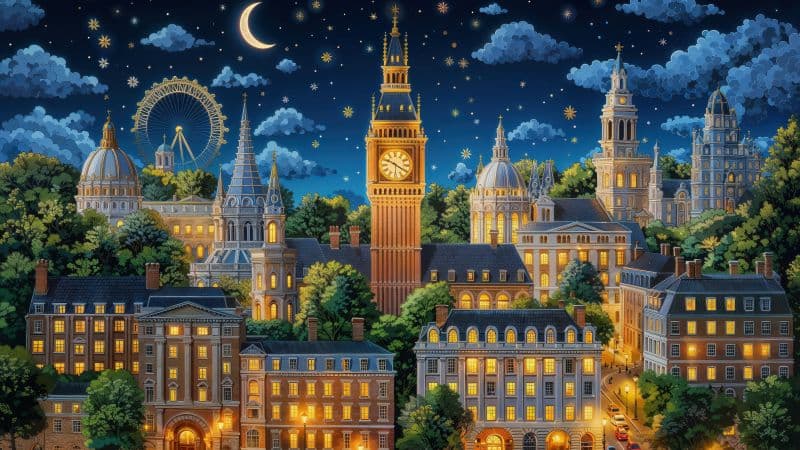 London Aesthetic Wallpaper