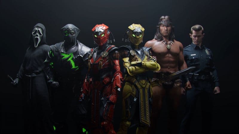 Mortal Kombat 1: Khaos Reigns DLC Dark Wallpaper