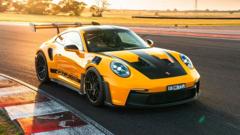 Porsche 911 GT3 RS Weissach Package Track Wallpaper