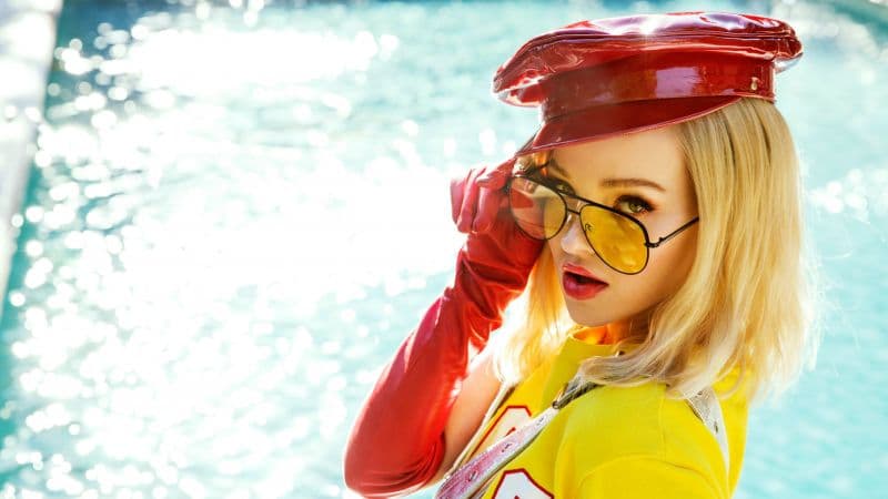 Dove Cameron Blonde Wallpaper