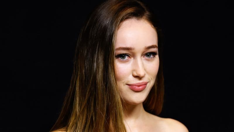 Alycia Debnam-Carey AMOLED Wallpaper