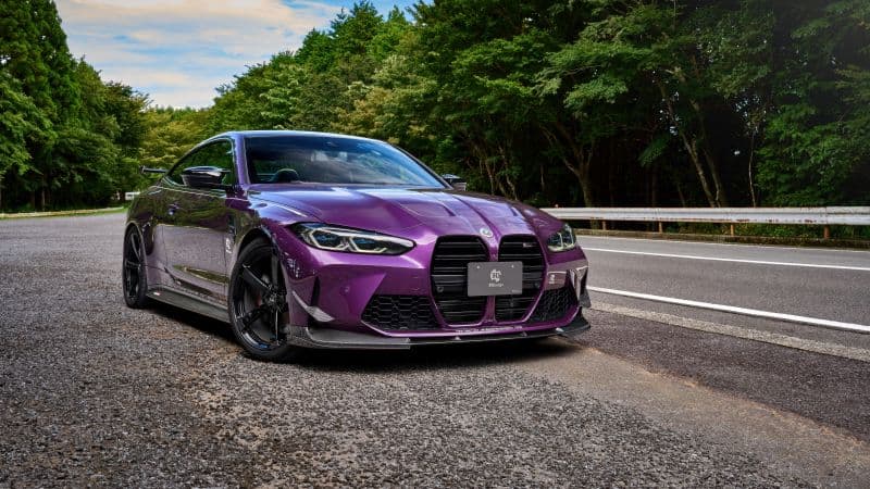 3D Design BMW M4 Competition 2024 Wallpaper