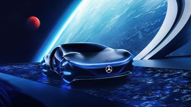 Mercedes-Benz VISION AVTR Outer space Wallpaper