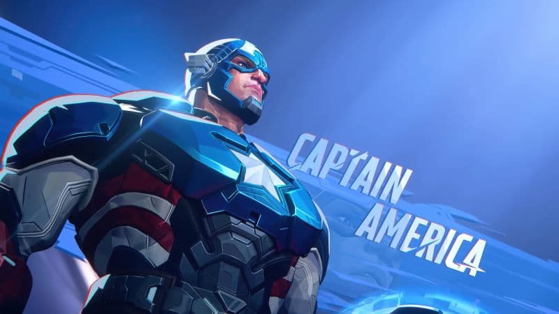 Captain America Marvel Rivals Wallpaper