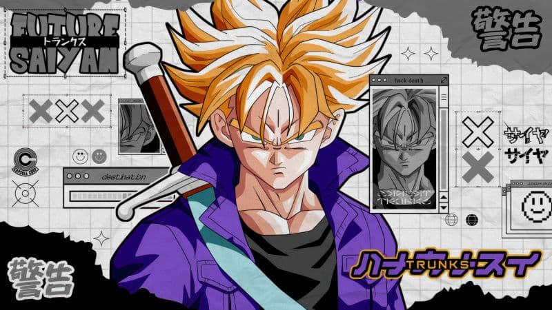Trunks Future Saiyan Wallpaper