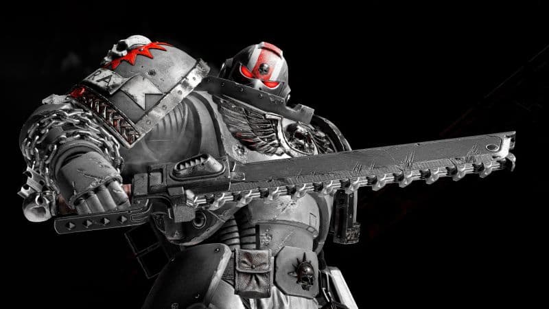 Space Marine 2 AMOLED Wallpaper