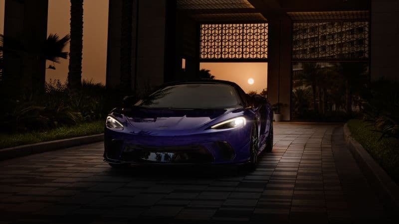 McLaren GTS Night Wallpaper