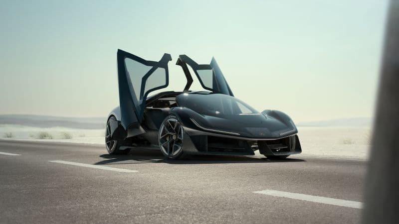 Lotus Theory 1 Electric Sports cars Wallpaper