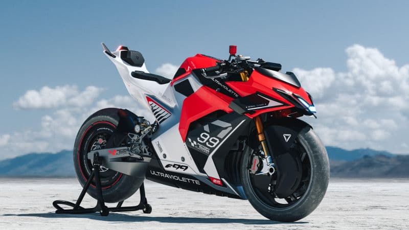 Ultraviolette F99 Electric superbike Wallpaper