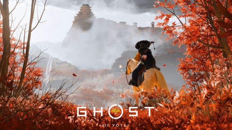 Ghost of Yotei Autumn Scenery Wallpaper