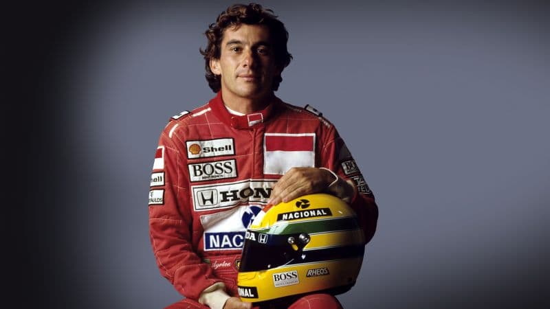 Ayrton Senna Race driver Wallpaper