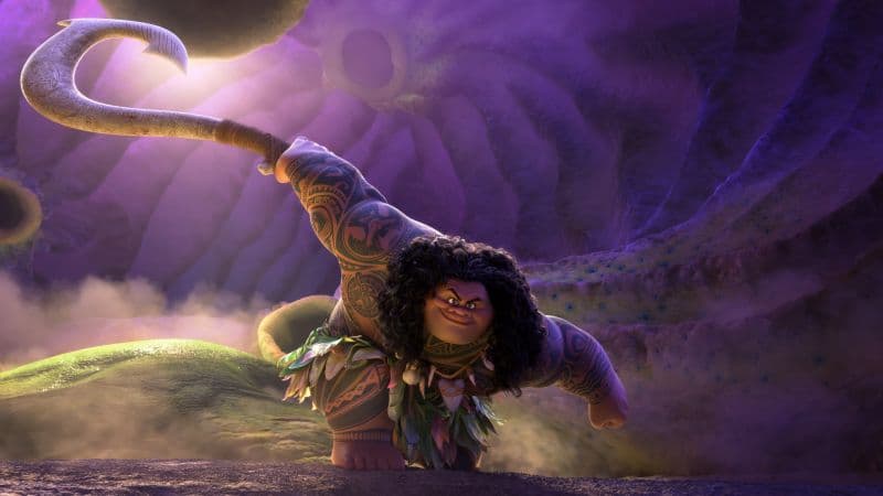 Maui (Dwayne Johnson) Ultrawide Wallpaper