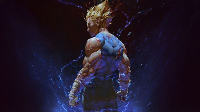 Vegeta Muscular Wallpaper