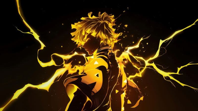 Zenitsu Agatsuma Aesthetic anime Wallpaper