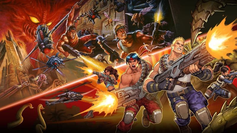 Contra: Operation Galuga Game Art Wallpaper