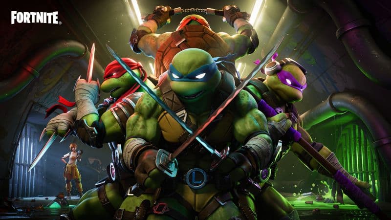 Fortnite x TMNT 2024 Games Wallpaper