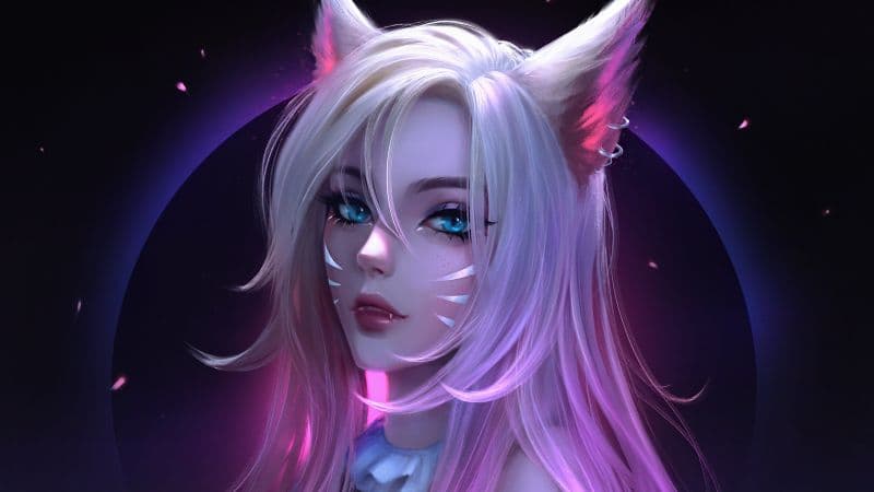 Ahri (KDA) League of Legends Wallpaper