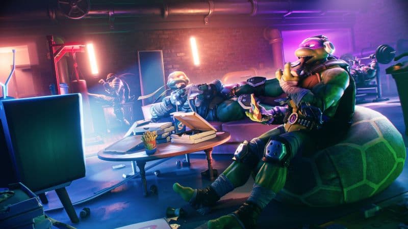 Fortnite Ninja turtles Wallpaper