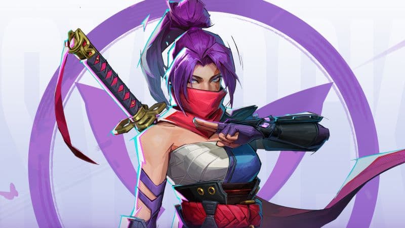 Psylocke Ultrawide 5K Wallpaper