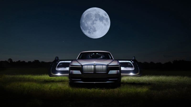 Rolls-Royce Spectre Lunaflair 8K Wallpaper