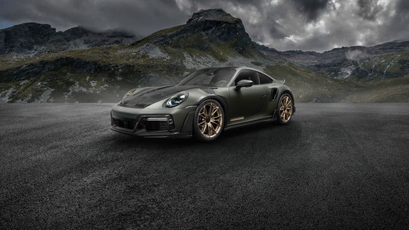 TechArt GTstreet R Touring Monochrome 2024 Wallpaper