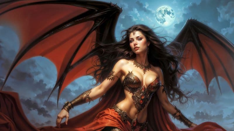Vampire Queen Wallpaper