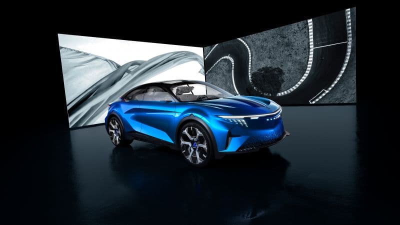 Alpine A390_B Fastback Wallpaper