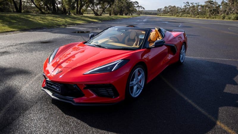Chevrolet Corvette Stingray Convertible 2024 Wallpaper
