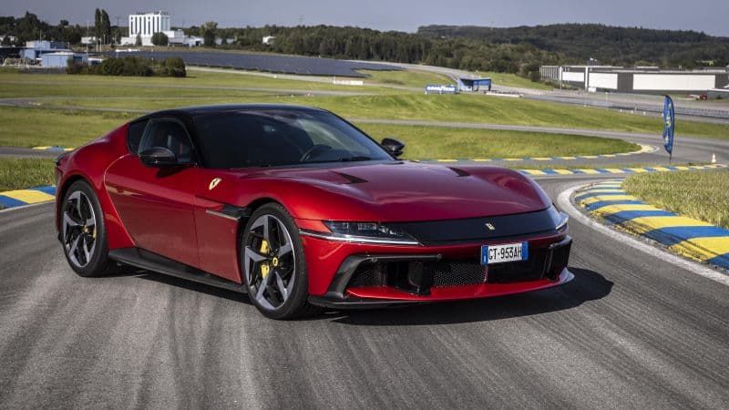 Ferrari 12Cilindri Race track Wallpaper