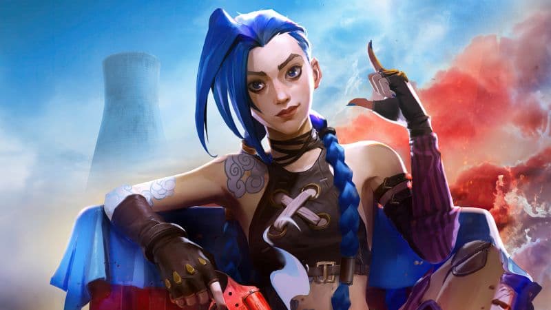 Jinx (Arcane) PUBG MOBILE Wallpaper