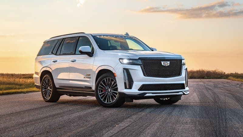 Hennessey Cadillac Escalade-V H1000 2024 Wallpaper