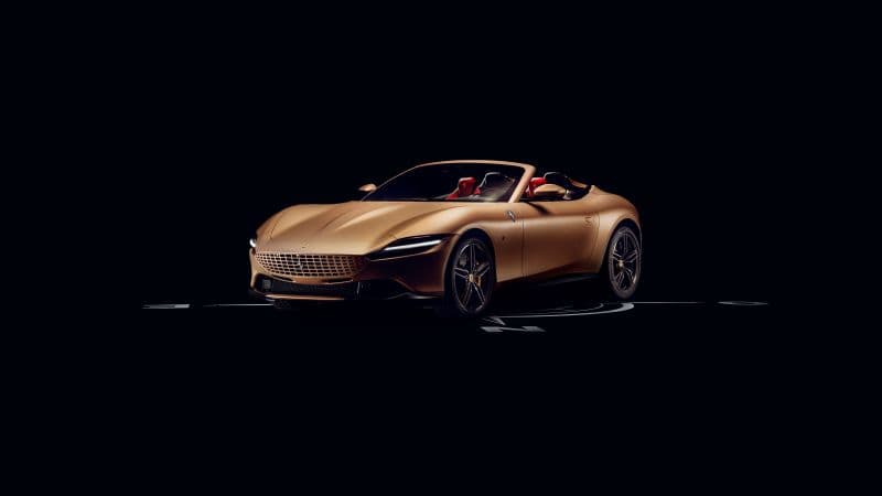 Ferrari Roma Spider Tailor Made Wallpaper