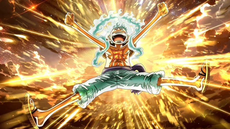 Laughing Luffy One Piece Wallpaper