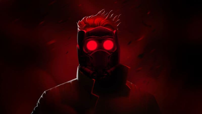 Star-Lord Red aesthetic Wallpaper