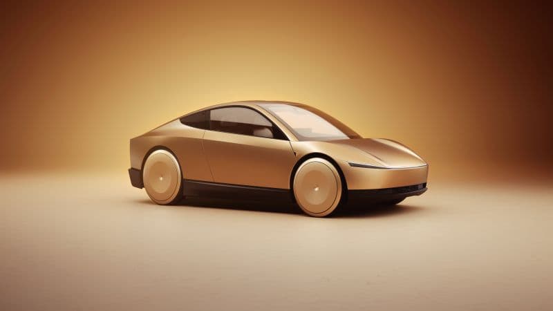 Tesla Robotaxi Prototype car Wallpaper