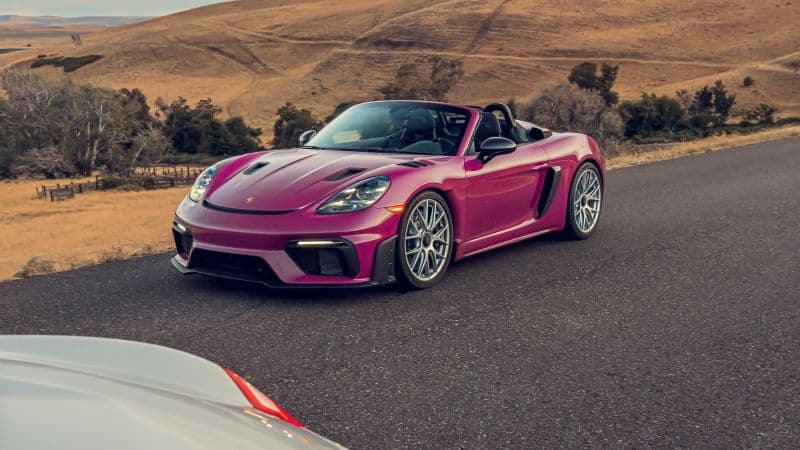 Porsche 718 Spyder RS Weissach Package Wallpaper
