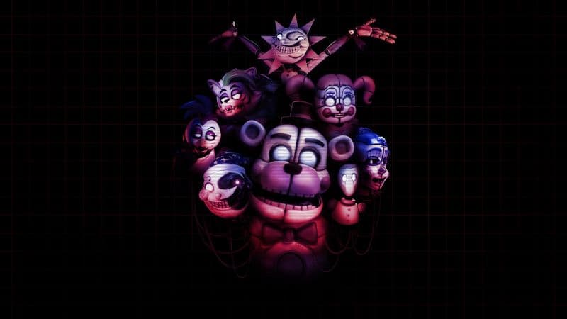 Five Nights at Freddy's Dark aesthetic Wallpaper